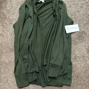 Athleta Forest Green Pranayama Cardigan Wrap